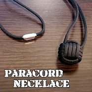 Monkey Fist Paracord Necklace