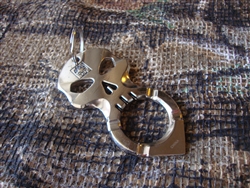 Skull Kubotan Self Defense Keychain Weapon