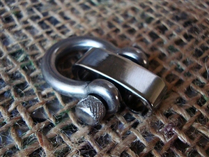 1/8" (4mm) Adjustable Stainless Steel Bow Shackle